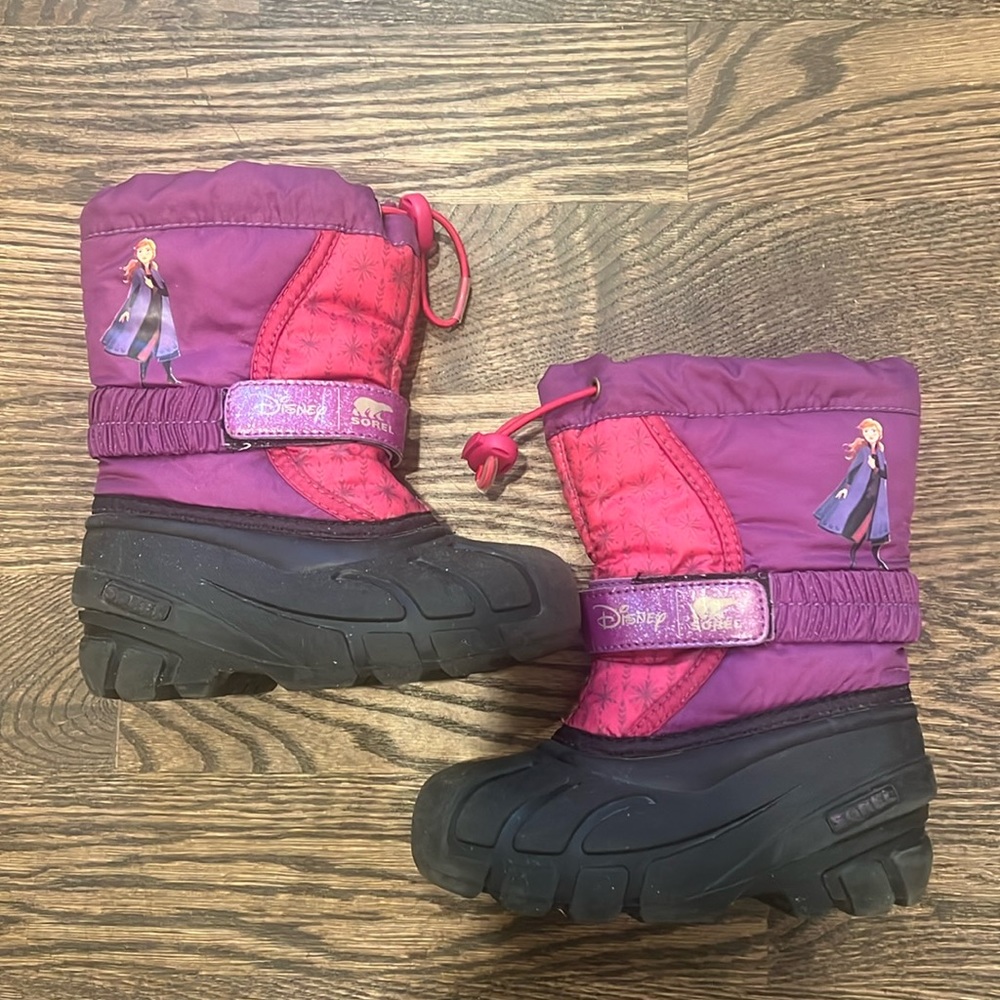 Disney x Sorel Childrens Flurry Frozen ANNA Size 10